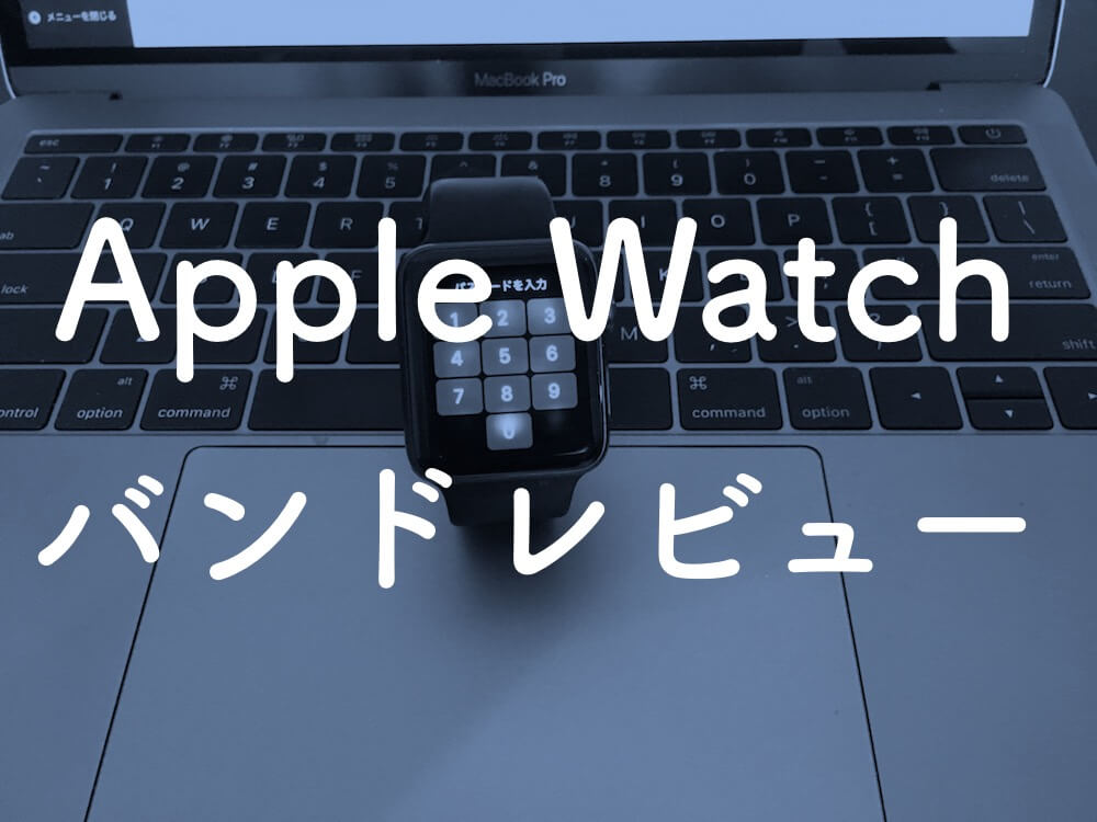 【防水性レビュー】Apple Watchのバンドは純正がベスト？２ヶ月間洗い続けてみた。