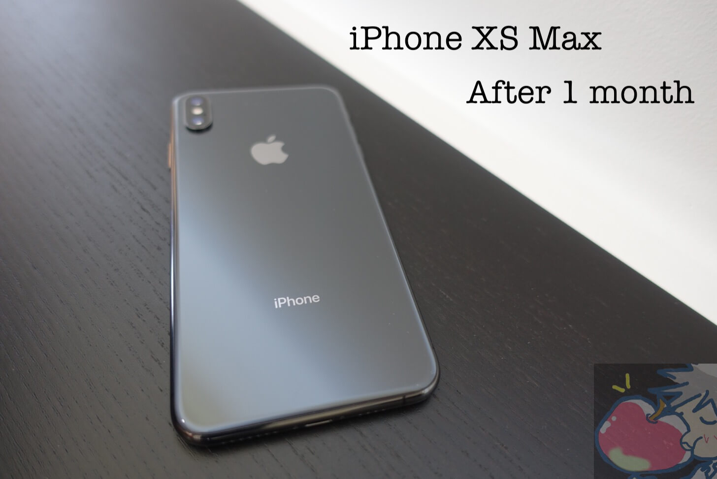 iPhone XS Max１ヶ月使用レビュー。１５の真実とネットの嘘。