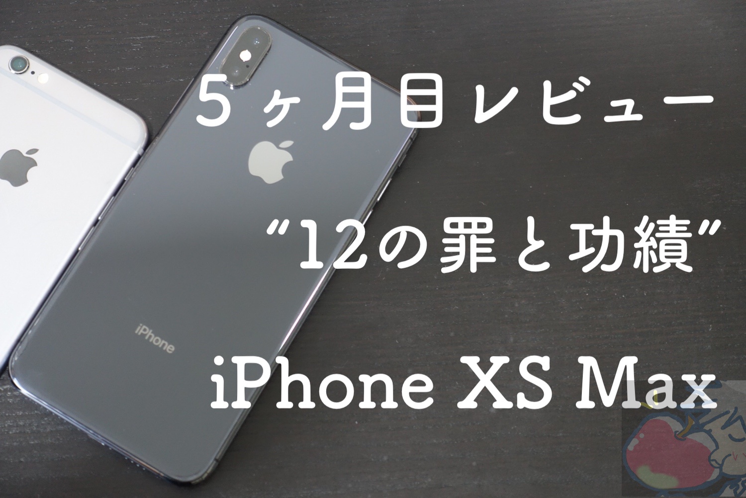 【５ヶ月目レビュー】iPhone XS Max メディアが伝えない”12の罪と功績”
