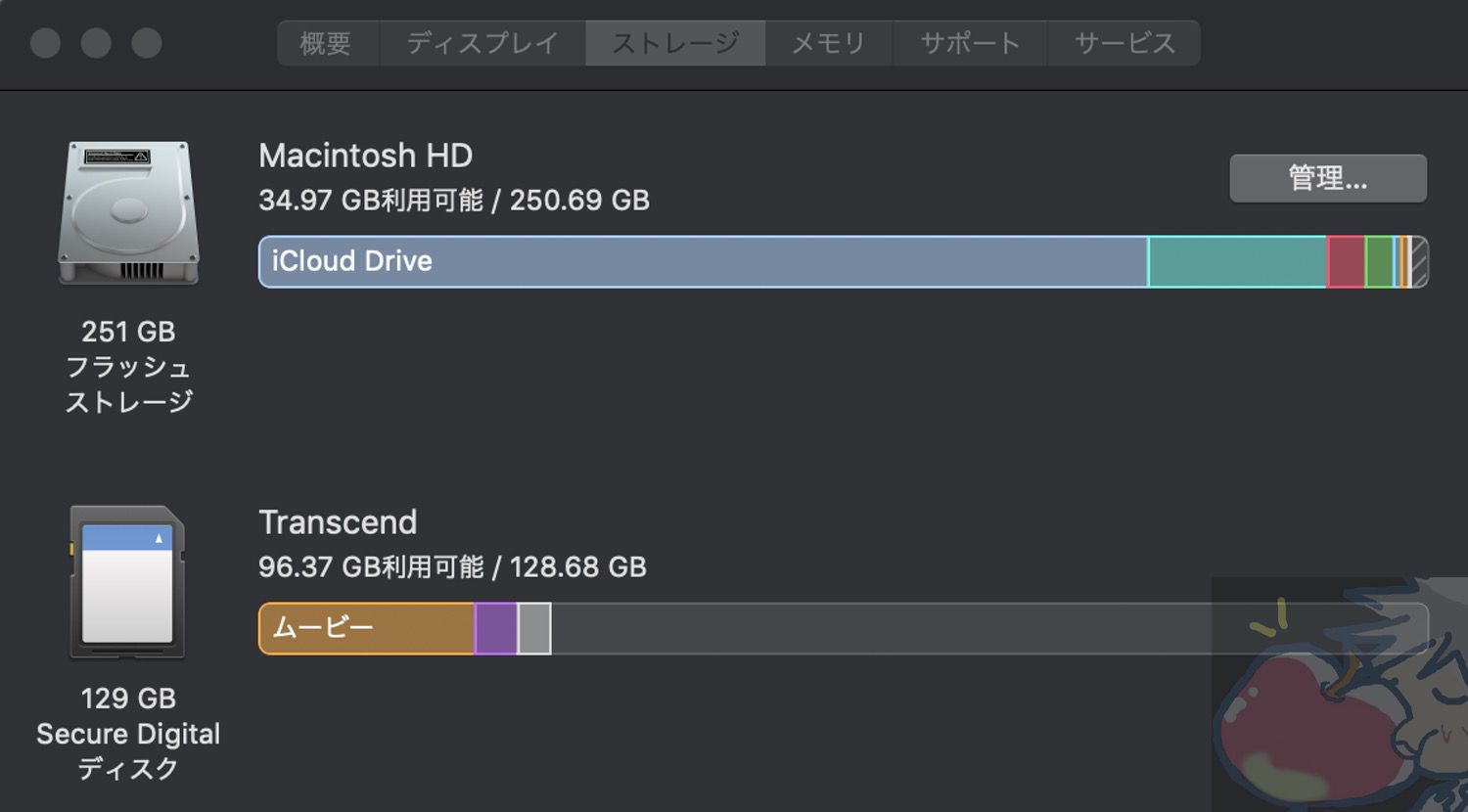 解決策 Macのストレージが Icloud Drive に占領され 容量が足りません と表示される場合 Apple信者１億人創出計画