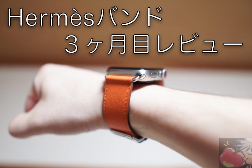 Apple Watchエルメスバンド３ヶ月目レビュー「３つのおすすめポイント ...