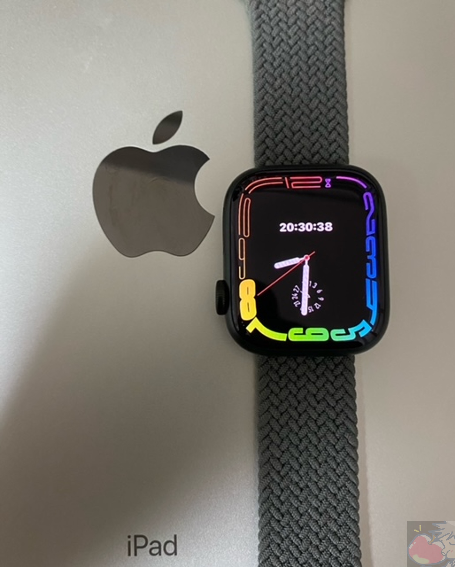 Applewatch series7アルミ グリーン 41mm背面側面は綺麗です - Apple ...